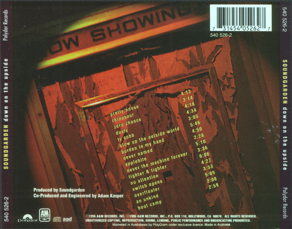 Soundgarden - Down On The Upside (CD)