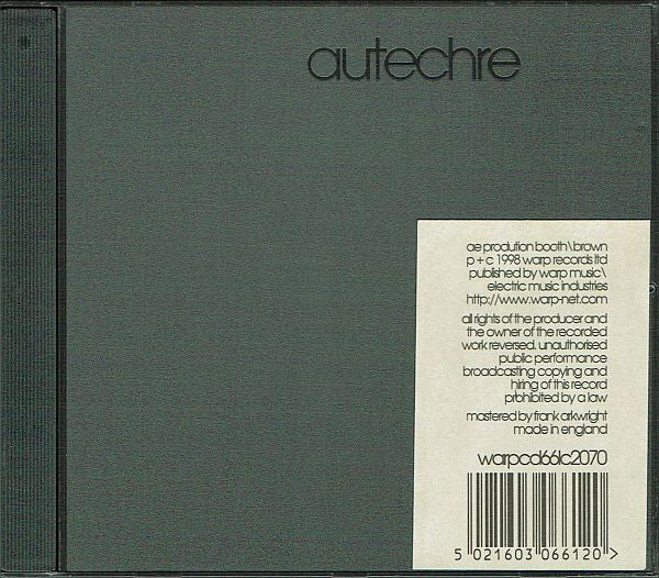 Autechre : LP5 (CD, Album)