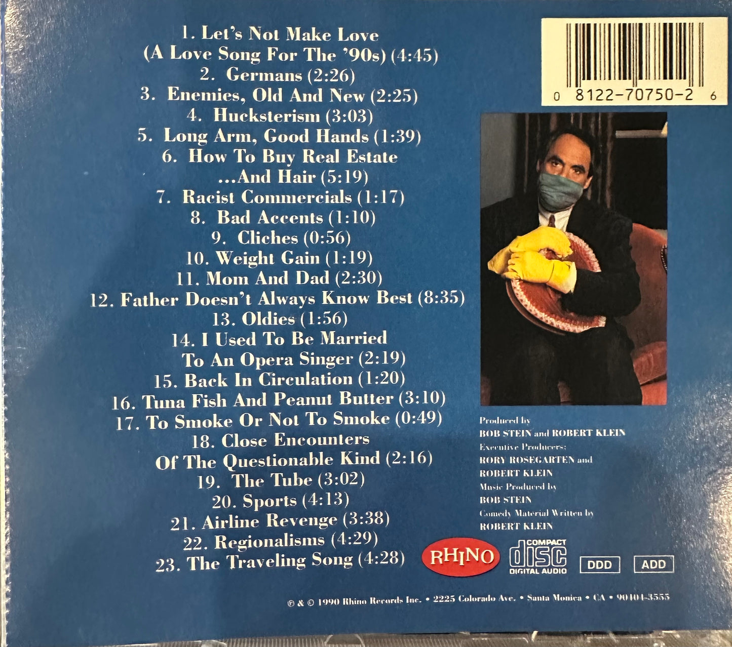 Robert Klein - Let’s Not Make Love (CD)