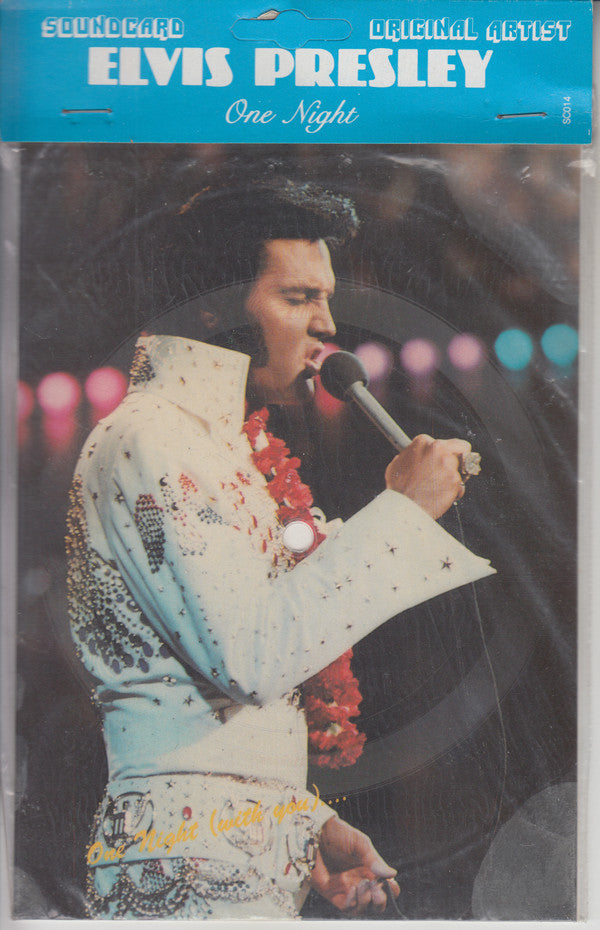 Elvis Presley : One Night (Flexi, 5", S/Sided, Card, Pos)