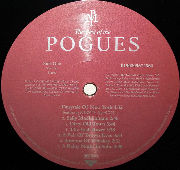 The Pogues : The Best Of The Pogues (LP, Comp, RE)