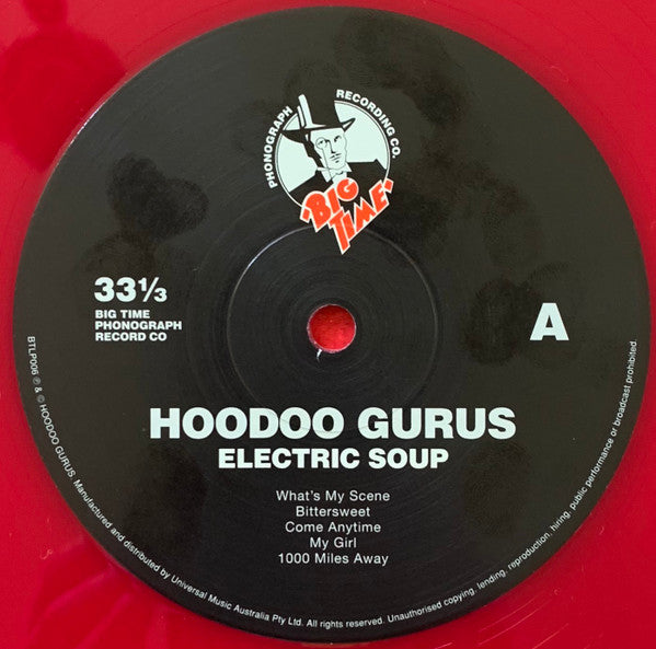 Hoodoo Gurus : Electric Soup (The Singles Collection) (2xLP, Comp, RE, RM, Red)