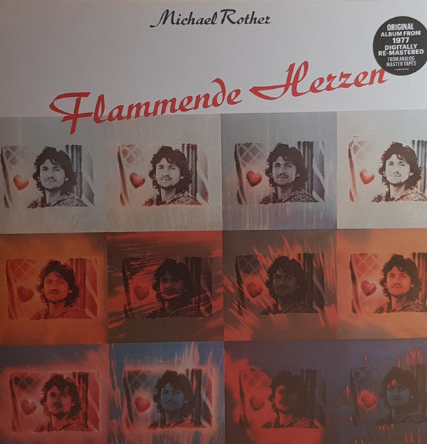 Michael Rother : Flammende Herzen (LP, Album, RE)