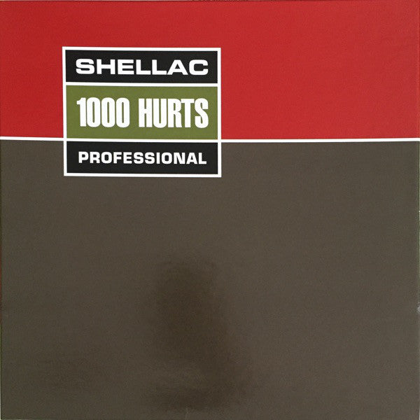 Shellac : 1000 Hurts (LP, Album + CD, Album + Box, RP)