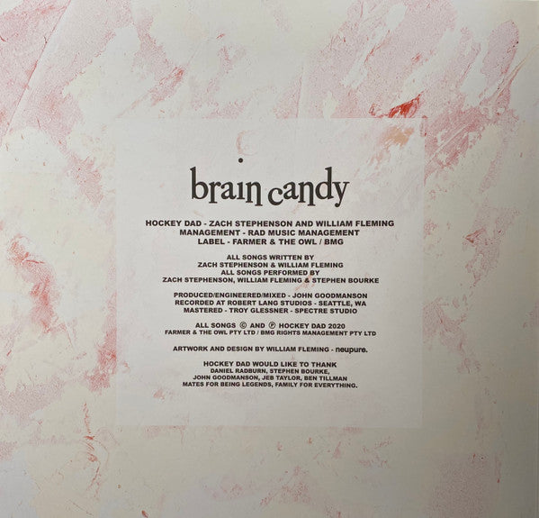 Hockey Dad : Brain Candy (LP, Album, Ltd, Yel)