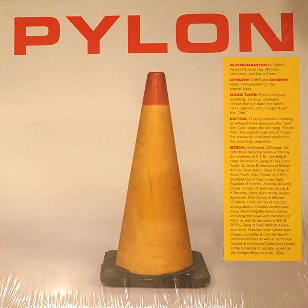 Pylon (4) : Box (2xLP, Album, RE, RM + 2xLP, Comp + Box, Comp, Ltd)