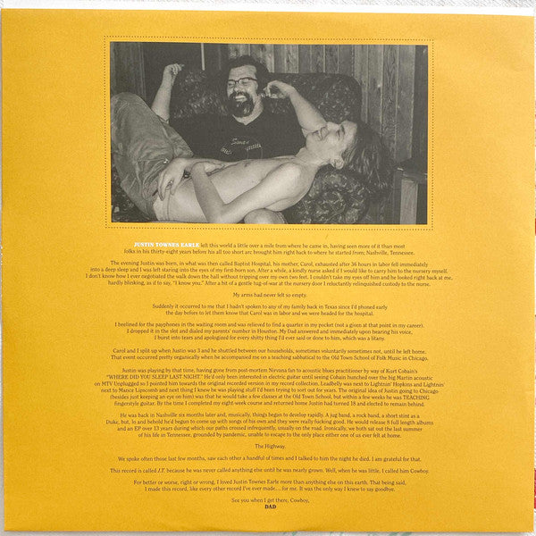 Steve Earle & The Dukes : J.T.  (LP, Album)