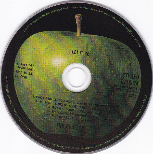 The Beatles : Let It Be (Box, Dlx + CD, Album, RE, RM, Rem + 2xCD, Mono + C)