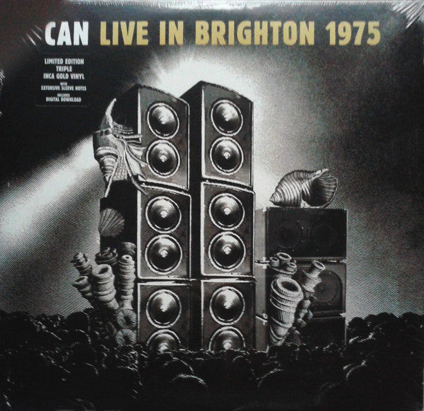 Can : Live In Brighton 1975 (3xLP, Album, Ltd, Gol)