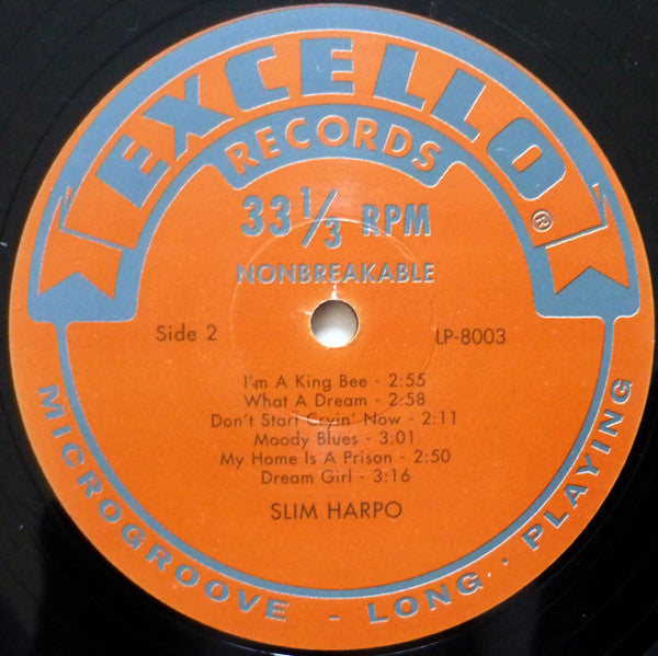 Slim Harpo : Sings "Raining In My Heart..." (LP, Album, Mono, RE)