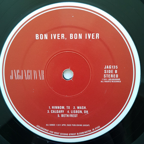 Bon Iver : Bon Iver, Bon Iver (LP, Album, RE, Gat)