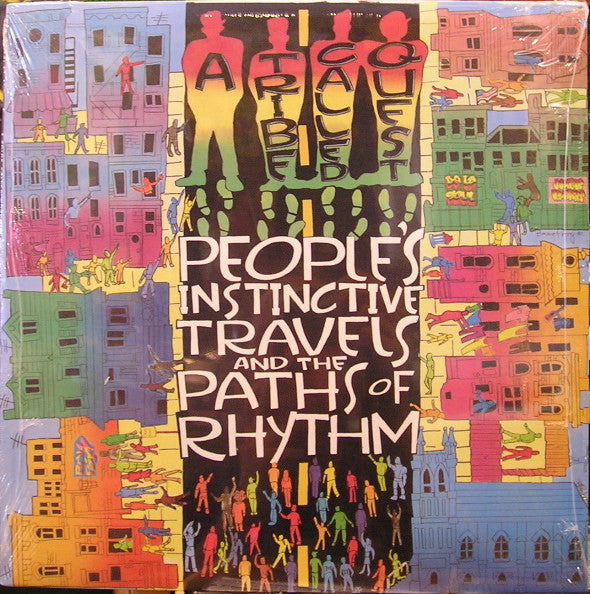 A Tribe Called Quest : People's Instinctive Travels And The Paths Of Rhythm (2xLP, Album, RE, RM)