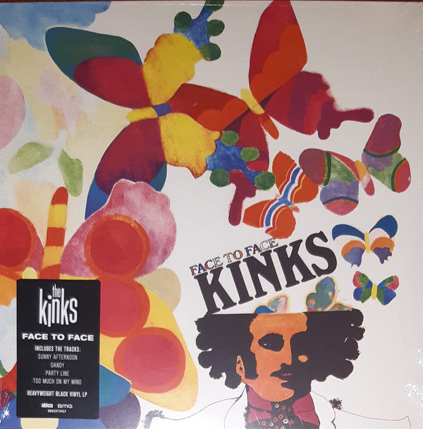 The Kinks : Face To Face (LP, Album, RE, Hea)