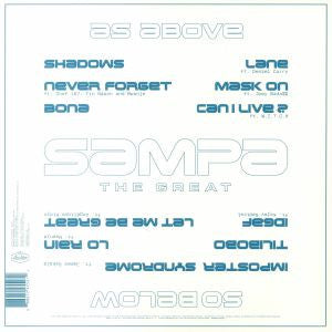 Sampa The Great : As Above So Below (LP, Album, Whi)