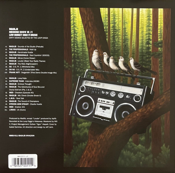 Madlib : Low Budget High Fi Music (LP, Album, RSD, Ltd, RE, Pin)