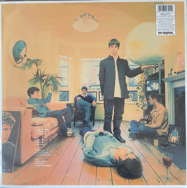 Oasis (2) : Definitely Maybe (LP,Album,Reissue,Remastered)
