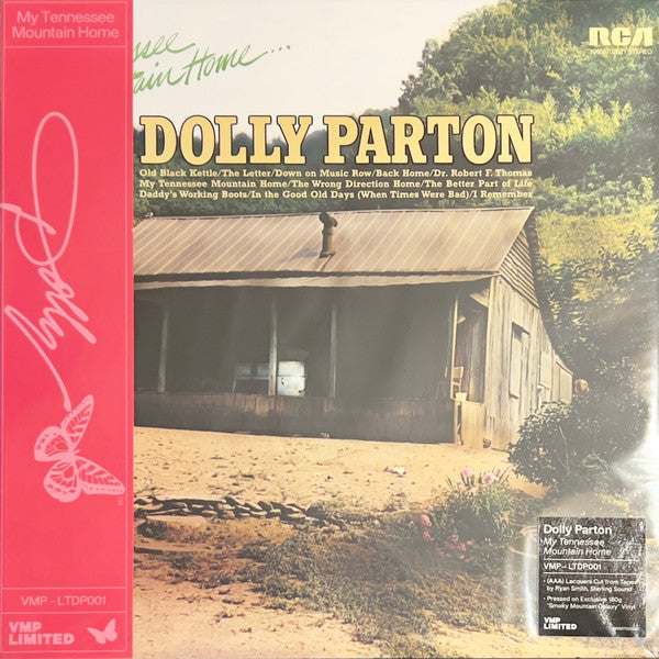 Dolly Parton : My Tennessee Mountain Home (LP, Album, Club, Ltd, RE, RM, Smo)