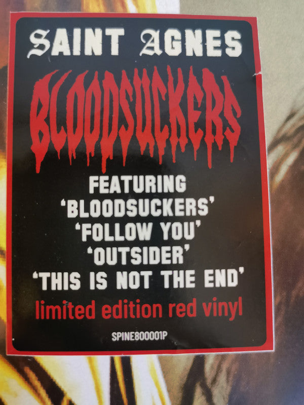 Saint Agnes : Bloodsuckers (LP, Album, Ltd, Red)