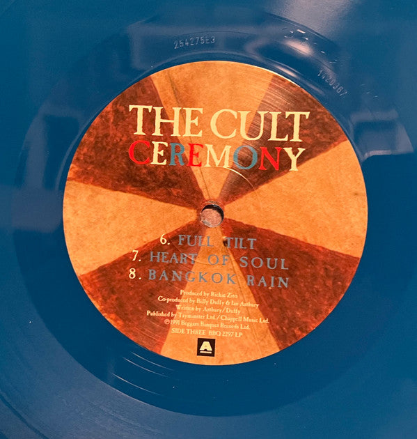 The Cult : Ceremony (LP, Red + LP, Blu + Album, RE)