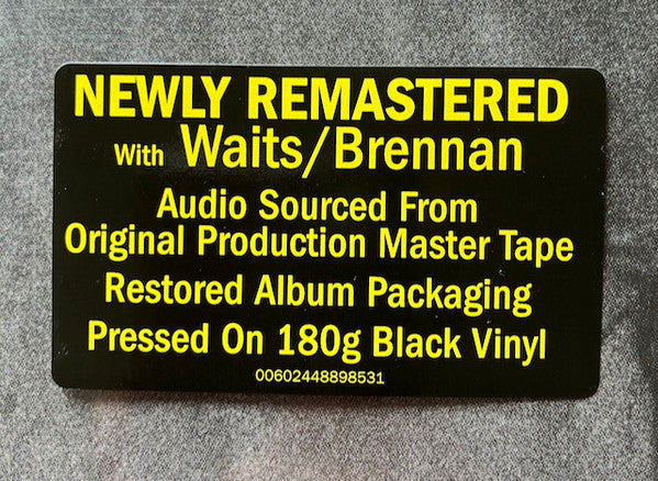 Tom Waits : Rain Dogs (LP, Album, RE, RM, 180)