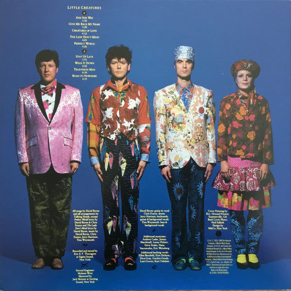 Talking Heads : Little Creatures (LP, Album, RE)