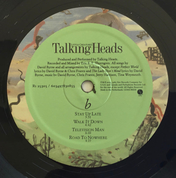 Talking Heads : Little Creatures (LP, Album, RE)