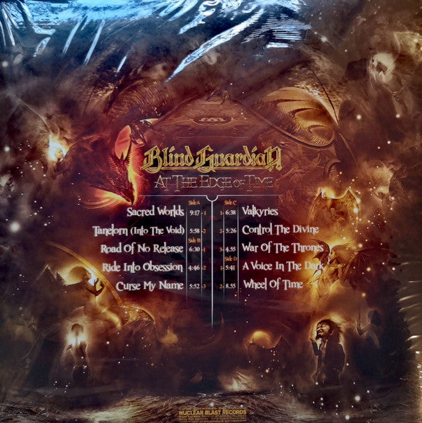 Blind Guardian : At The Edge Of Time (2xLP, Album, RE, Tra)