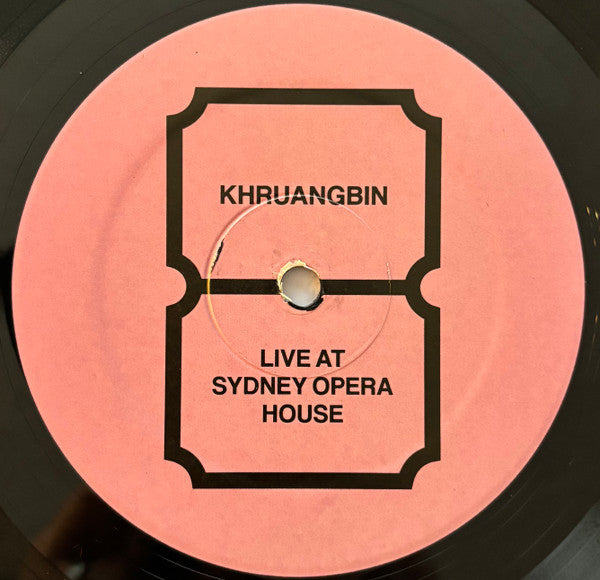 Khruangbin : Live At Sydney Opera House (2xLP, Album, Ltd, Aus)