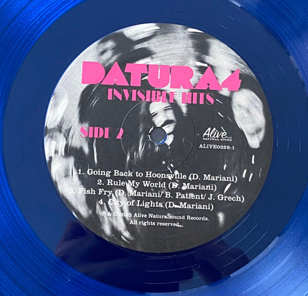 Datura4 : Invisible Hits (LP, Ltd, Tra)