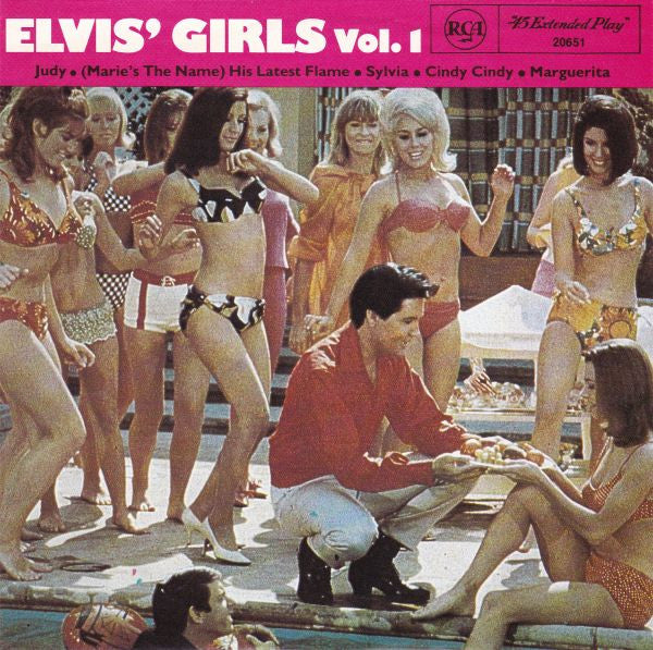 Elvis Presley : Elvis' Girls Vol. 1 (7", EP)