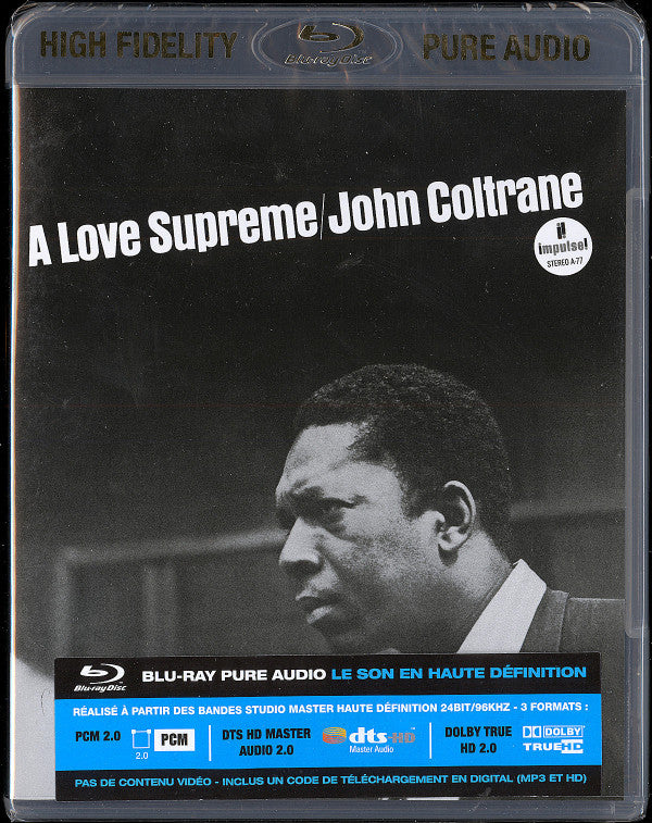 John Coltrane : A Love Supreme (Blu-ray, Blu-ray-A, Album, RE, RM)