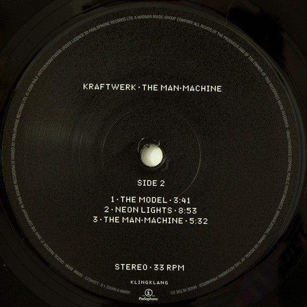 Kraftwerk : The Man•Machine (LP, Album, RE, RM, RP, 180)