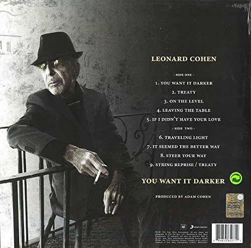 Leonard Cohen : You Want It Darker (LP, Album)